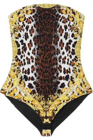 VERSACE Wild Barocco bodysuit i silke