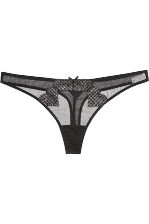 FLEUR DU MAL G-streng med broderet hjerte