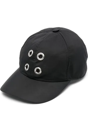 Rick Owens Baseballkasket med metal-huldetalje
