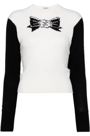 CHANEL Strikket top med bånd fra 1995