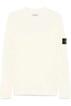 Stone Island Sweater med kompasmærke