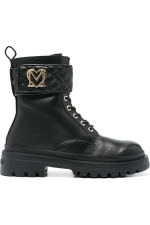 Moschino Ankelstøvler i læder