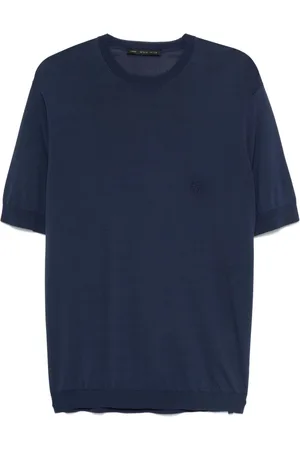 LOW BRAND Finstrikket T-shirt