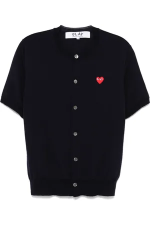 Comme des Garçons Cardigan med hjertemærke