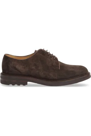 Brunello Cucinelli Derby-sko i ruskind
