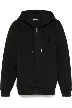 Roberto Cavalli Hættetrøje med broderet logo