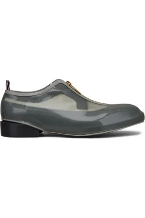 Thom Browne Oxford-sko med aftagelige gennemsigtige paneler