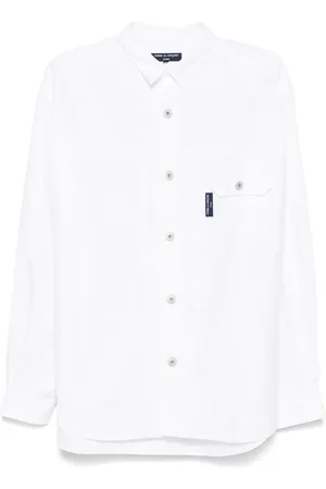 Comme des Garçons Skjorte med pintuck-detalje