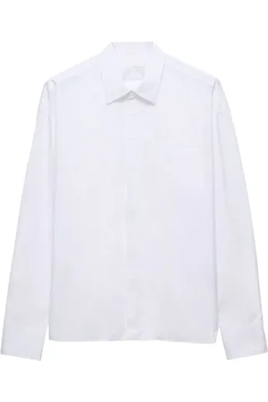 Prada Skjorte med trekantet logo