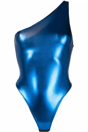MAISON CLOSE Asymmetrisk Blue Angel bodysuit