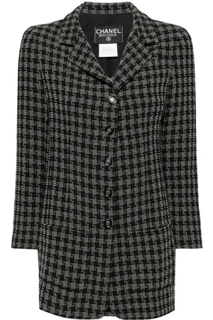 CHANEL Enkeltradet blazer fra 1995