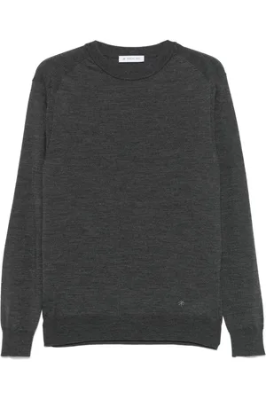 Manuel Ritz Sweater i uld med logo