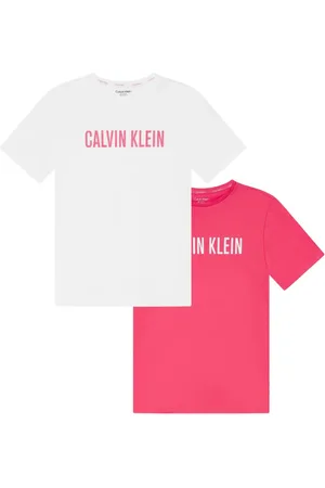Calvin Klein T-shirt med logotryk (sæt med to)
