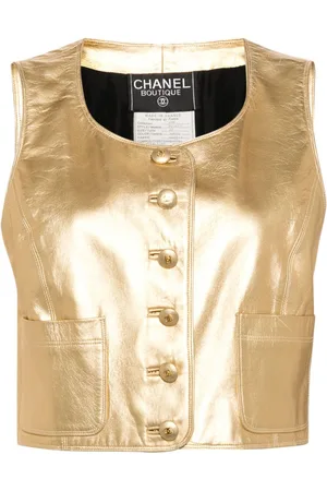 CHANEL ærmeløs vest-jakke fra 1994
