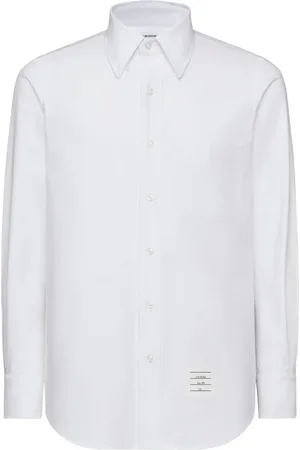 Thom Browne T-shirt med logo-applikation