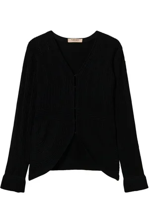 Twin-Set Faconsyet cardigan i strik