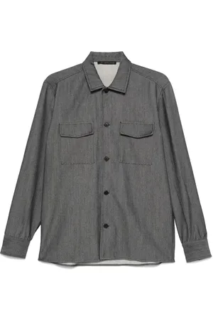 LOW BRAND Skjorte i twill