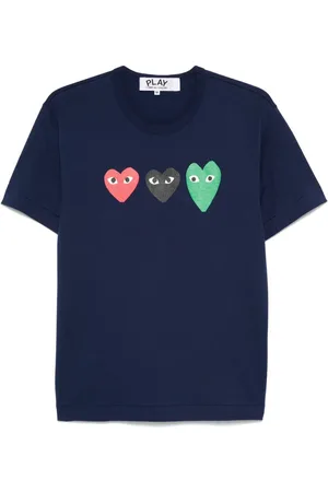 Comme des Garçons T-shirt med hjertetryk