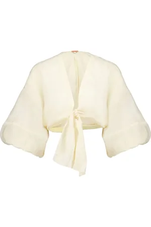 JOHANNA ORTIZ Cropped Dreat Dreams top