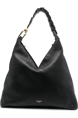 LANCEL Pagode skuldertaske i lak