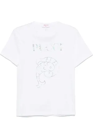 Puccini T-shirt med logotryk