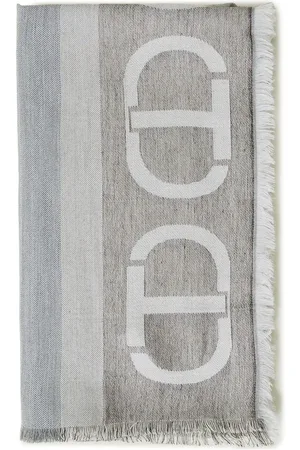 Twin-Set Jacquard-vævet tørklæde