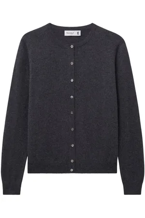 PRINGLE OF SCOTLAND Kashmircardigan med rund hals