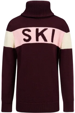 Perfect Moment Sweater med rullekrave og broderi
