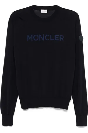 Moncler Sweater i uld med logo