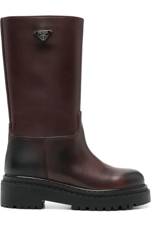 Prada 55 mm støvler i læder