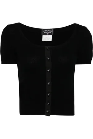 CHANEL Kortærmet cardigan fra 1995