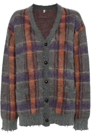 R13 Boyfriend-cardigan i mohair