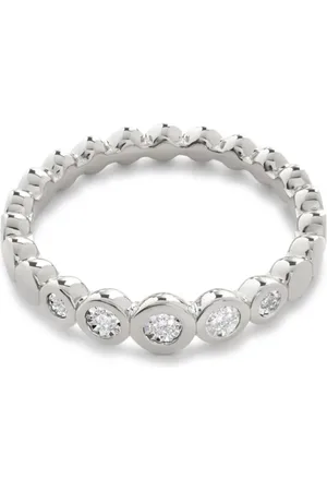 Monica Vinader Graduated half eternity-ring