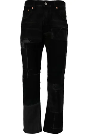 JUNYA WATANABE Jeans med patchwork