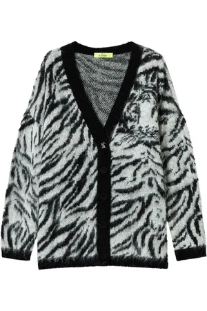 Twin-Set X MYFO cardigan med dyretryk
