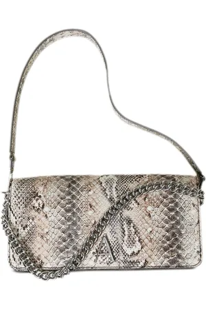 Twin-Set Crossbody-taske med slangeskindstryk