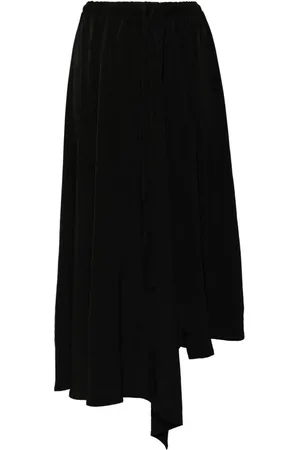 YOHJI YAMAMOTO Asymmetrisk nederdel