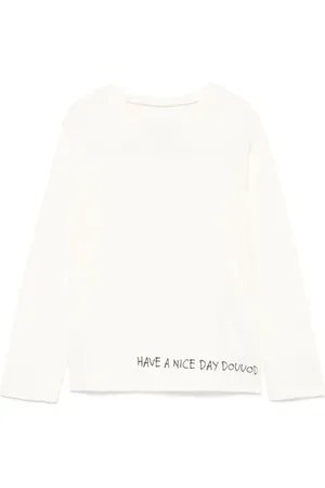 DOUUOD KIDS T-shirt med logotryk