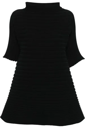 PLEATS PLEASE ISSEY MIYAKE Ribstrikket top