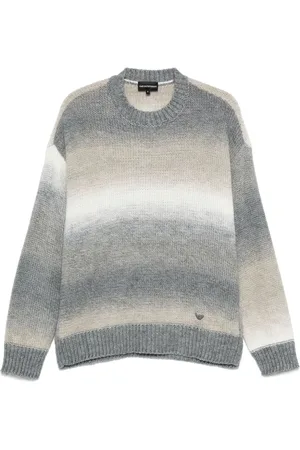 Emporio Armani Sweater med ombré-effekt