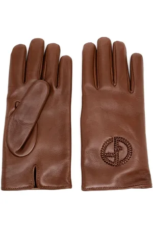 Giorgio Armani Handsker med flettet logo