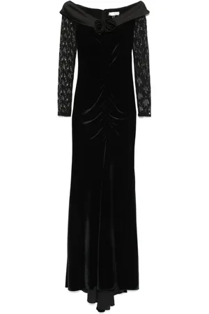 NISSA Maxi kjole i velour