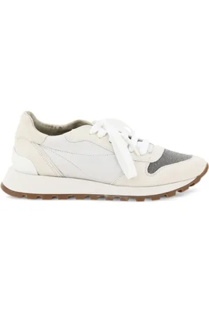 Brunello Cucinelli Sneakers med colourblocking