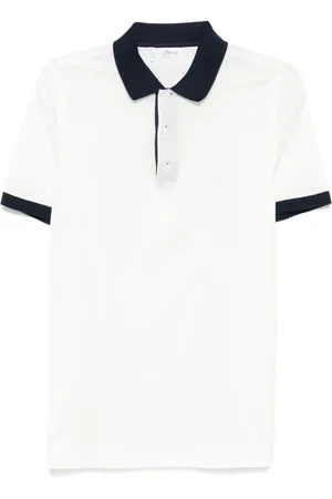 BRIONI Polo med broderet logo