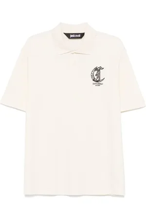 Roberto Cavalli Polo med broderet logo