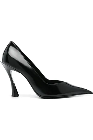 MUGLER 90 mm klassiske pumps i læder
