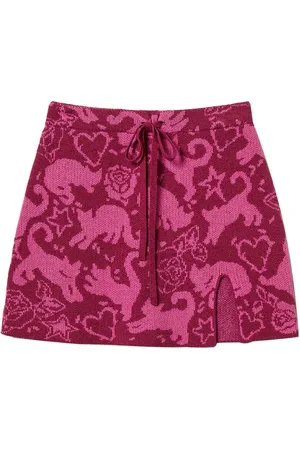 Twin-Set Nederdel med jacquard-mønster
