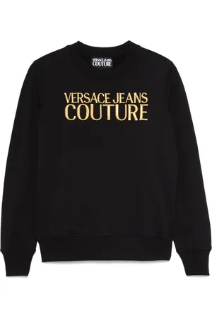 VERSACE Sweatshirt med broderet logo