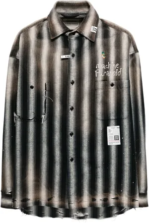 Maison Mihara Yasuhiro Broderet skjorte