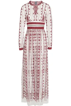 Giambattista Valli Paisley-broderet kjole